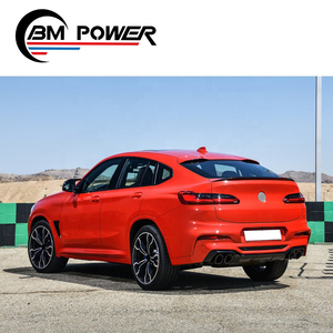 Kit de carpette de pare-choc avant et arrière pour bmw <span class=keywords><strong>X4</strong></span> G02, ailerons de toit, 2018 x 4m, nouveau modèle - Product Image 6
