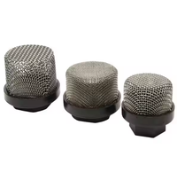 Personnalisable Petite Entrée Filetée Airless Pistolet Pompe En Acier Inoxydable Enduit Filtre À Air En Métal Matériel