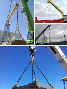 โซ่เหล็กอัลลอยด์เคลือบสีน้ำเงิน เกรด 100 ยี่ห้อ Z2LIFTING / สายสลิงยกของระดับสูง - Product Image 4