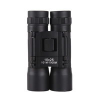 Binoculares Civiles Portátiles HD 10x25 para Exteriores, Conciertos, Visión Nocturna con Poca Luz, Ultra Alta Definición, Uso en Campo