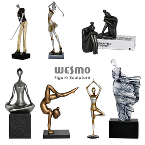 Statua <span class=keywords><strong>Scultura</strong></span> Artistica Buddista Wesmo in Poliresina Bianca Cinese di Alta Qualità per Decorazione Domestica - Vendita all'Ingrosso - Product Image 2