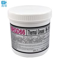 CN1000 berat bersih 1 kg abu-abu GD66 dapat kemasan termal konduktif pasta minyak plester penyerap panas senyawa untuk CPU LED GPU