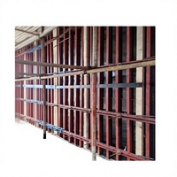Système de coffrage pour mur de cisaillement, poutre de soutènement en acier, poutre de soutènement arrière, poutre de soutènement galvanisée, réglable, réutilisable, pour construction moderne en béton