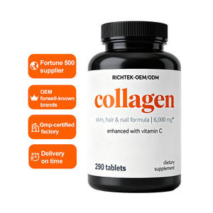 Precio de fábrica al por mayor vitamina C colágeno tableta suplemento para hombres y mujeres - Product Image 5