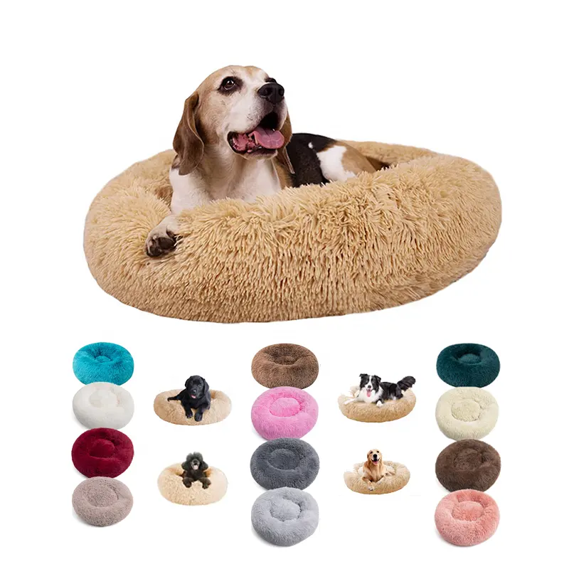 Sohepety Bamboo Felt Balls Cozy Soft Heated Pillow Pet Cat Sleep House Dog Eco Friendly Bed