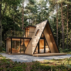 Cabane de village touristique en bordure de la lagune Eco River <span class=keywords><strong>Delta</strong></span> S580, maison en forme de A - Product Image 3