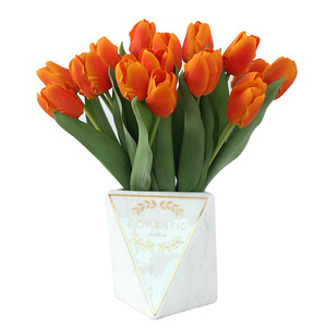 Offerta Speciale: Tulipani Artificiali <span class=keywords><strong>in</strong></span> PU, <span class=keywords><strong>Fiori</strong></span> Decorativi per Casa, Ufficio e Matrimoni - Product Image 2
