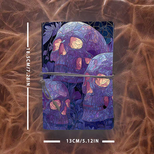 Güzel kapak ile A6 dizüstü eski motifler dize kapatma ve kolye süsleme Busi için uygun sağlam ve hafif - Product Image 4