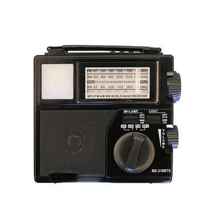 Radio Solar Multibanda FM AM SW Portátil de Fábrica con Altavoz BT, USB, TF, Luz LED, Batería Recargable de 1200mAh, Radio para Exteriores - Product Image 6