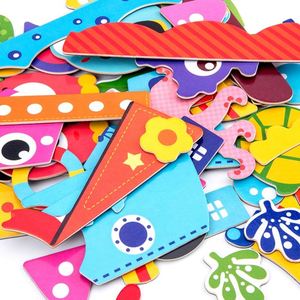 New Arrival Four Theme <strong>Interesting</strong> Wooden Magnetic <strong>Puzzle</strong> <strong>Game</strong> 3D <strong>Puzzle</strong> Educational <strong>Game</strong> Box Toy <strong>Set</strong> - Product Image 3