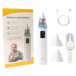 Childrens Nasal Aspirator Electric 6 Suction <b>Levels</b> 0-12 Years Bpa Free Usb Charging For Baby Home Use - Product Image 1