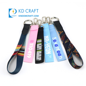 Muestra Gratis, Correa de <span class=keywords><strong>Llavero</strong></span> Corta de Nailon Personalizada, Económica, con Diseño de Anime, Ajustable para Muñeca, Lanyard con Dibujos Animados - Product Image 5