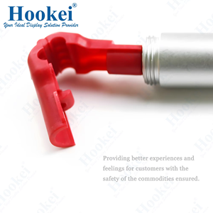 ตะขอเกี่ยวป้องกันการโจรกรรมแบบขายส่ง Hookei RTS ผลิตจากพลาสติกสีแดง ทนทาน เป็นมิตรกับสิ่งแวดล้อม สำหรับร้านค้าปลีก ใช้สำหรับล็อคโชว์สินค้า - Product Image 5
