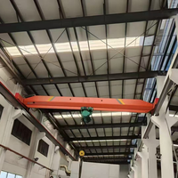 Système de pont roulant modulaire flexible pour poste de travail, suspension au plafond, kit de pont roulant monopoutre léger pour intérieur