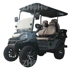 Trung Quốc thực hiện độc lập hệ thống treo 6-hành khách điện tham quan Golf giỏ hàng đa mục đích xe road pháp lý xe đẩy em bé - Product Image 1