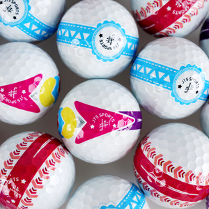 Bóng golf in kỹ thuật số chất lượng cao, in logo toàn diện 360 độ, chuyên nghiệp - Product Image 1