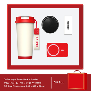 Tazza dal Design Moderno con Altoparlante Bluetooth e Power Bank, Confezione Regalo per Uomini e Donne, Festa del Papà, Ringraziamento, <span class=keywords><strong>San</strong></span> <span class=keywords><strong>Valentino</strong></span>, Festa della Mamma - Product Image 2