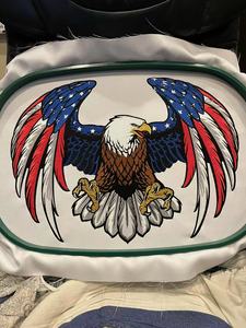 Thương mại 2 đầu thêu máy 12/15 kim phẳng embodiery với A15 máy tính hạnh phúc làm cho 3D đổ tính năng - Product Image 6