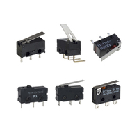 Micro-interrupteur à 3 broches 125V, micro-interrupteur à 2 broches marche/arrêt, micro-interrupteur à lame, micro-interrupteur de fin de course, petit micro-interrupteur de limite