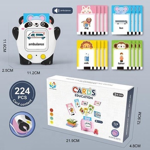 ของเ<span class=keywords><strong>ล</strong></span>่นเพื่อการศึกษาสำหรับเด็กก่อนวัยเรียนเครื่องอ่านคำศัพท์ภาษาอังกฤษ Y ที่ใส่การ์ดสำหรับเด็กเรียนรู้หนังสือเสียง ABC พูดได้แฟ<span class=keywords><strong>ล</strong></span>ชการ์ด - Product Image 3