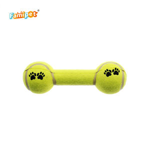 Giocattolo per cani con pallina da <span class=keywords><strong>Tennis</strong></span> morbida Design osso personalizzato familiare - Product Image 2