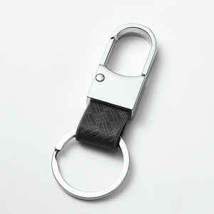 พวงกุญแจรถโลหะผสมสังกะสี A3427 ดีไซน์เรียบง่ายสำหรับกุญแจรถ - Product Image 4