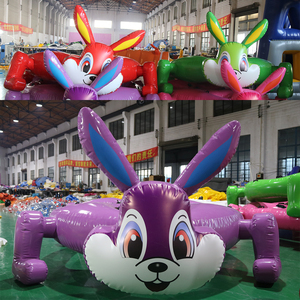 Juguete inflable del juego de los deportes del conejo y de la tortuga - Product Image 2