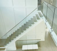 Clous publicitaires en acier inoxydable pour intérieur, pour balustrades en verre, de haute qualité, pour escaliers