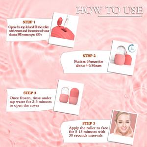 Rouleau de massage facial en silicone réutilisable et écologique F1 Care pour le soin de la peau et le remodelage du visage - Product Image 5