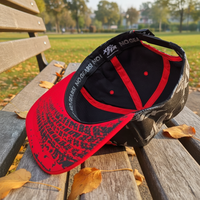 Casquettes Snapback structurées ajustées en coton, à 6 panneaux, avec logo 3D brodé, visière plate, profil haut, style urbain, pour hommes, vente en gros