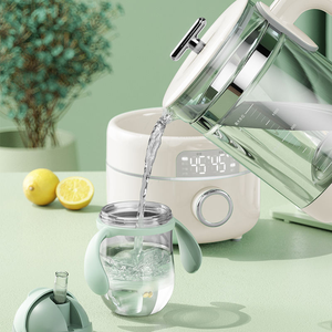 Hervidor Eléctrico Portátil Multicolor para Bebés, con Voltaje Universal, Función de Mantener Caliente Automática, 1200 ml, para Uso en el Hogar y de Viaje - Product Image 3