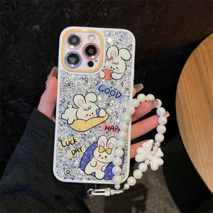 Chuỗi sáng long lanh 2 trong 1 trường hợp điện thoại cho <span class=keywords><strong>Infinix</strong></span> Hot 60i 60 Lưu ý 50 Pro + 50 Pro 50S bảo vệ đầy đủ Bìa - Product Image 4