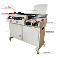 Machine à relier électrique A4 robuste en métal, capacité 60 mm, pour documents de bureau et imprimeries