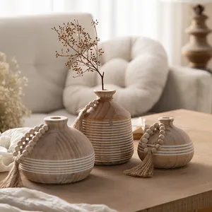 Großhandel individuelle moderne kreative Vase Heimdekoration japanischer Stil getrocknete Blumen kleine Vase