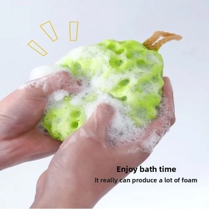 Soft Mesh Shower Sponge Ball Nylon Baby Cleaning Brush Shower Foam <b>Body</b> Cleaner Exfoliating <b>Scrub</b> Shower Ball Bathroom Products - Product Image 5