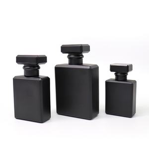 Wholesale Black Matte <b>Mini</b> Mist <b>Spray</b> Glass <b>Bottle</b> Fragrance Perfume <b>Bottle</b> and Box Perfume Travel <b>Bottle</b> - Product Image 1