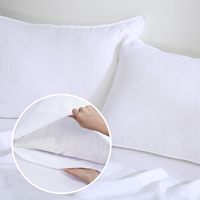 Draps de lit en lin naturel à 100 %, draps de lit en lin de luxe pour hôtel