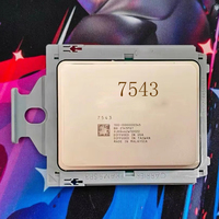 Procesador AMD 7543 para Servidor, 32 Núcleos, 64 Subprocesos, 2.8GHz, 256MB, 225W, Socket SP3, 7nm, para Centro de Datos