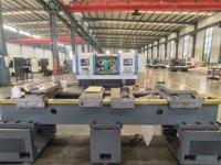 Torno CNC de Cama Plana Horizontal Automático con Husillo Hidráulico, Husillo Único, Capacidad Media, Alta Precisión, GSK 4 Ejes