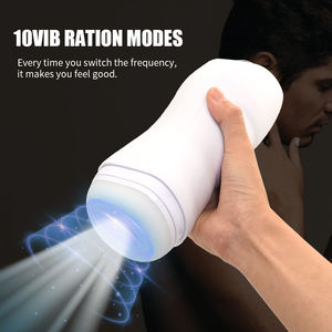 自動加熱 オーラル マстуベーション バイブレーター ボウリング形状 男性用 オナホール 吸引機能付き 大人向け プレジャーグッズ - Product Image 2