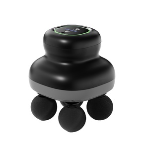 Yixuan 새로운 전기 4 헤드 마사지 롤러 충전식 타악기 바디 허리 다리 무게 마사지 건 대상 - Product Image 1