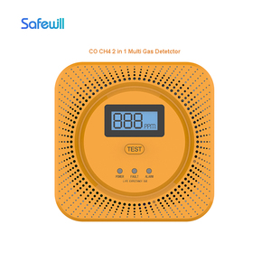 Safewill OEM Mini Wifi Tuya pil/güç işletilen yurtiçi hava kalitesi monitör JMT-H502 CH4 & CO gaz kaçak dedektörü - Product Image 2