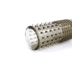 Vibrierendes Penis-Kondom mit Noppen für Männer, verstärkter, verzögerter Kristall-G-Punkt-Orgasmus für Frauen, Vibrator-Penishülle für Erwachsene - Product Image 6