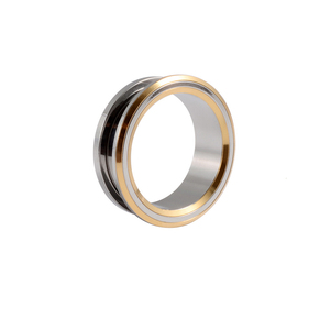 Venta al por mayor Tapón negro Expansor de oreja Medidores de oreja de doble acampanado Túneles de mariposa Camillas De Serpiente-Piercing de acero inoxidable - Product Image 3