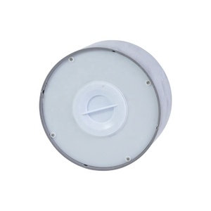 Foryoudecor <span class=keywords><strong>Bougie</strong></span> <span class=keywords><strong>LED</strong></span> Pilar en plastique durable 3 mèches Design aspect ciment pour mariages fêtes fêtes dîners - Product Image 3