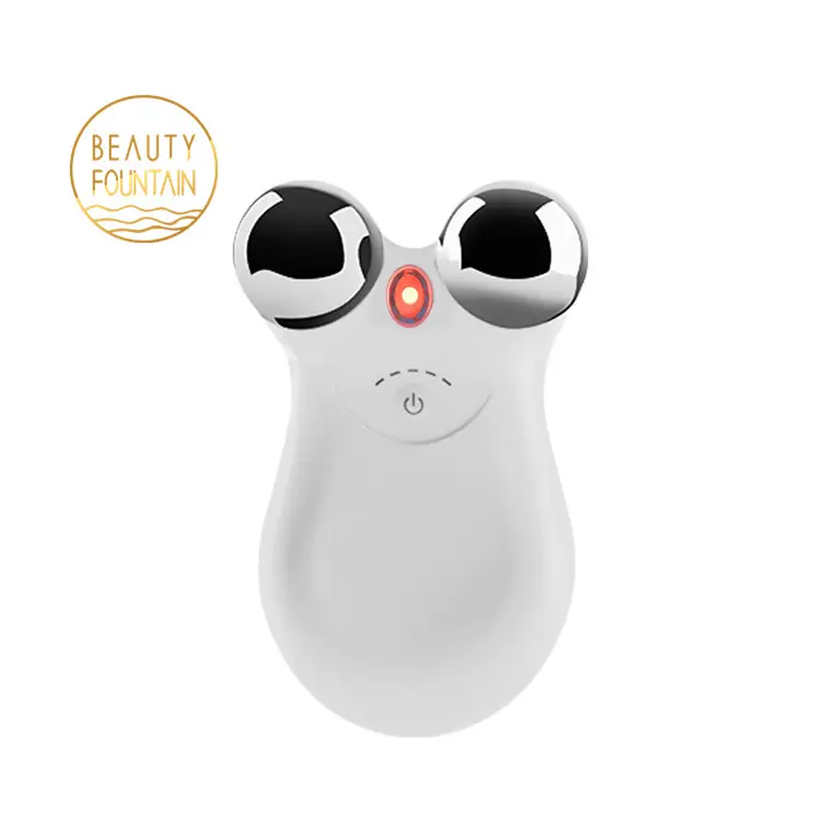 Anti rughe Skin Roller Home Beauty Equipment EMS V Face Lift Massager Sculpting Microsculpt dispositivo facciale Microcurrent