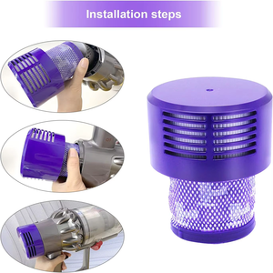 Filtre de remplacement lavable en plastique pour aspirateur sans fil Dyson V10 SV12 Cyclone Animal <span class=keywords><strong>Absolute</strong></span> Total Clean - Product Image 6