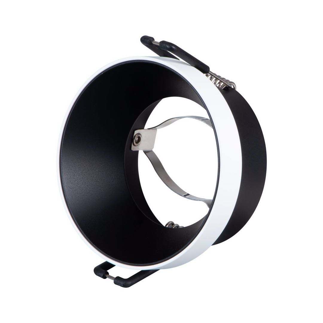 Bague noire + blanche