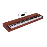 Piano digital 88 teclas pesadas, controle midi, teclado, piano digital barato
