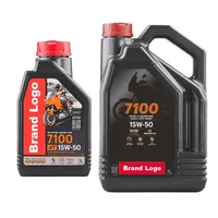Huile moteur personnalisée pour moto, norme JASO MA2 SAE 10W40 20W50 4T, huile moteur pour moto 1L 4L